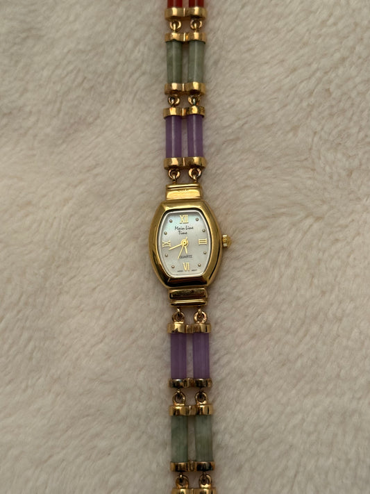 vintage main line time jade watch