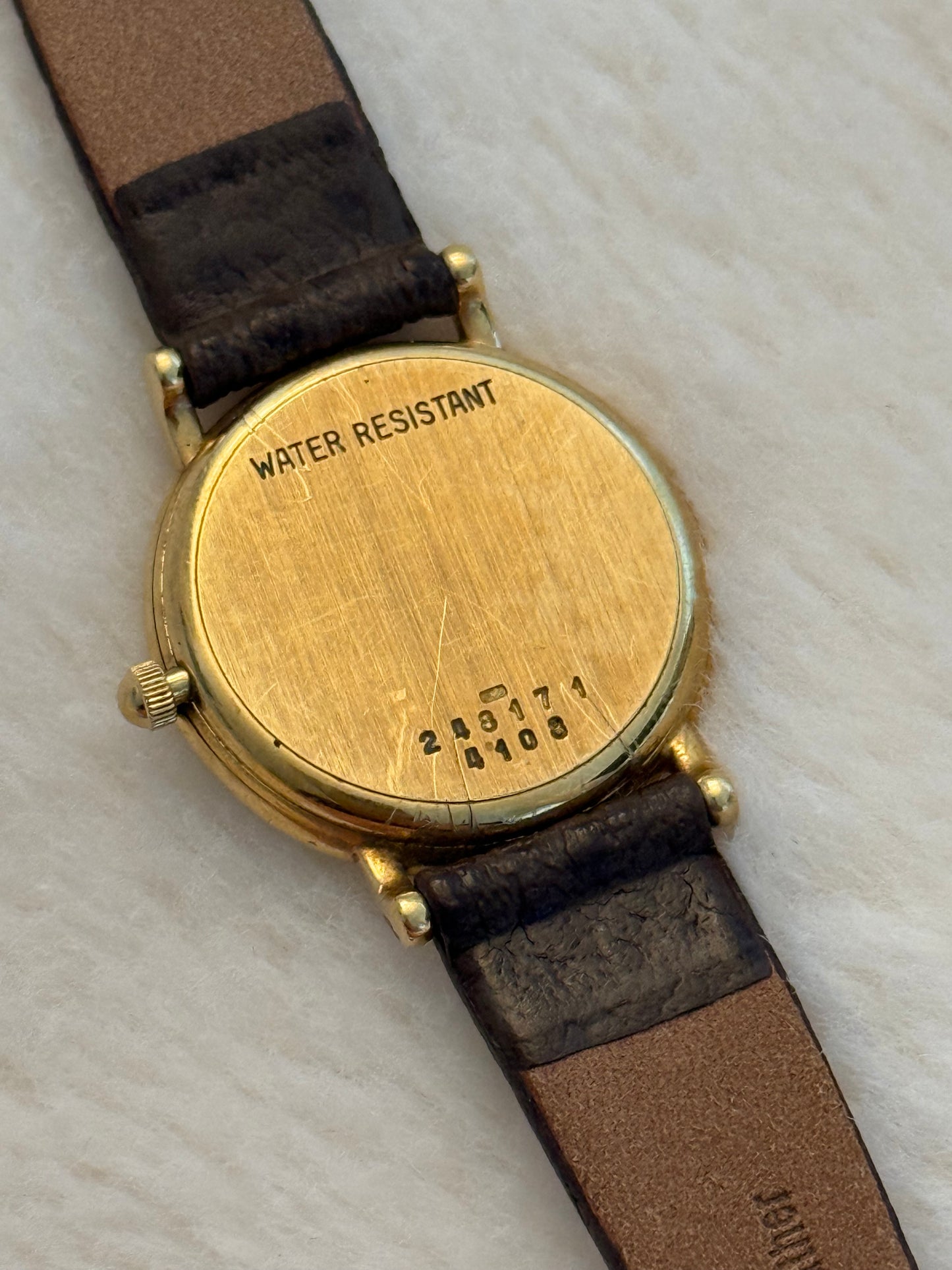 vintage 18kt gold chopard watch