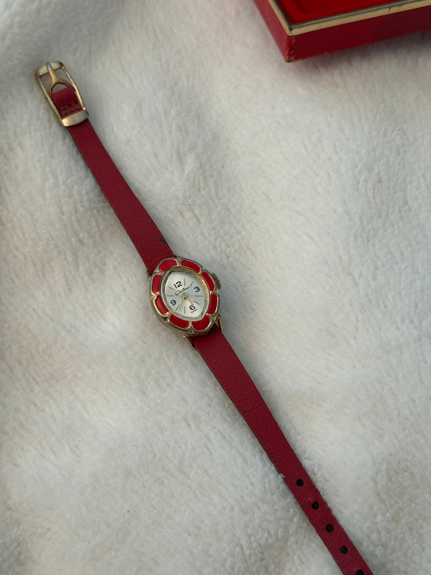 vintage chateau interchangable watch w/ box