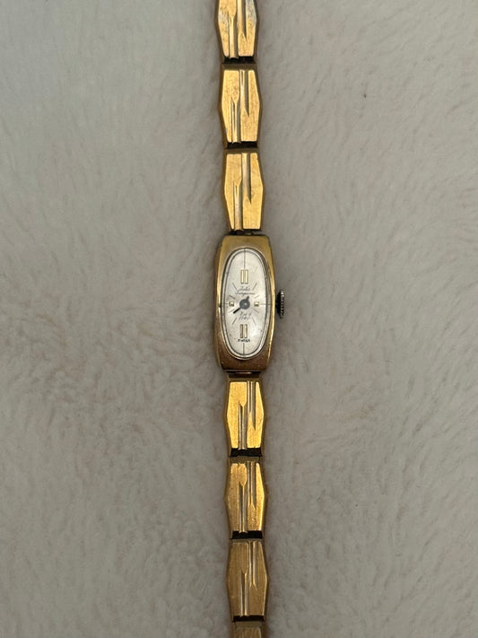 vintage jules jurgensen gold watch