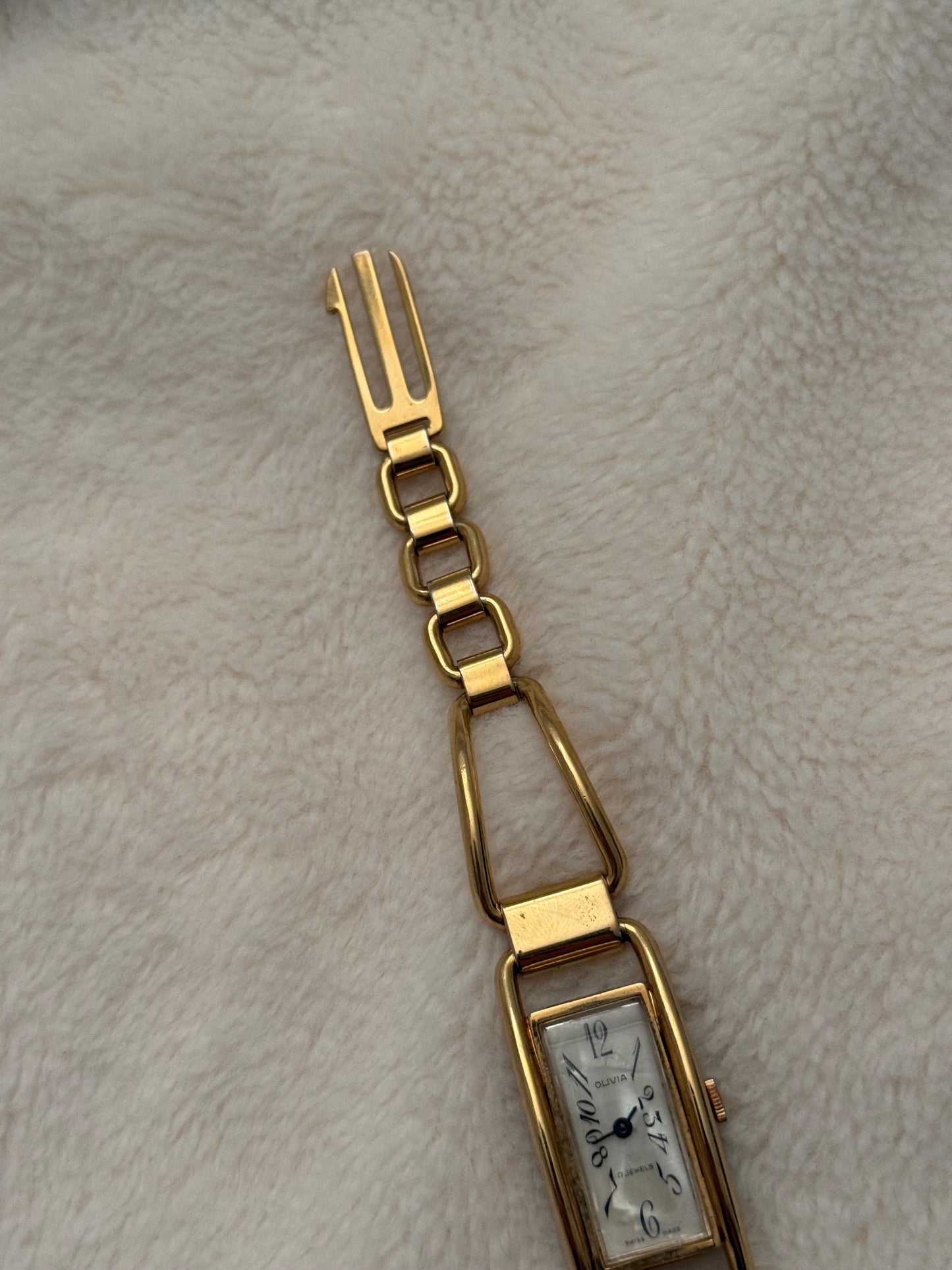 vintage olivia pearl watch
