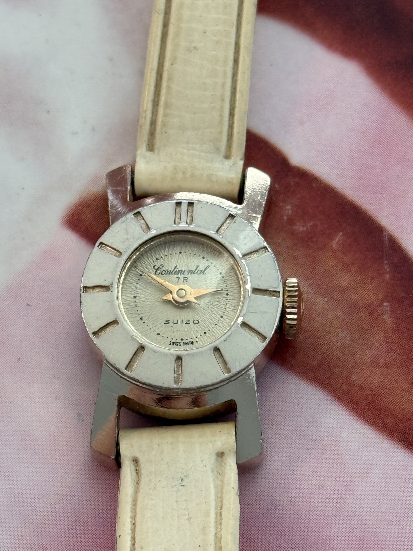 vintage continental leather watch