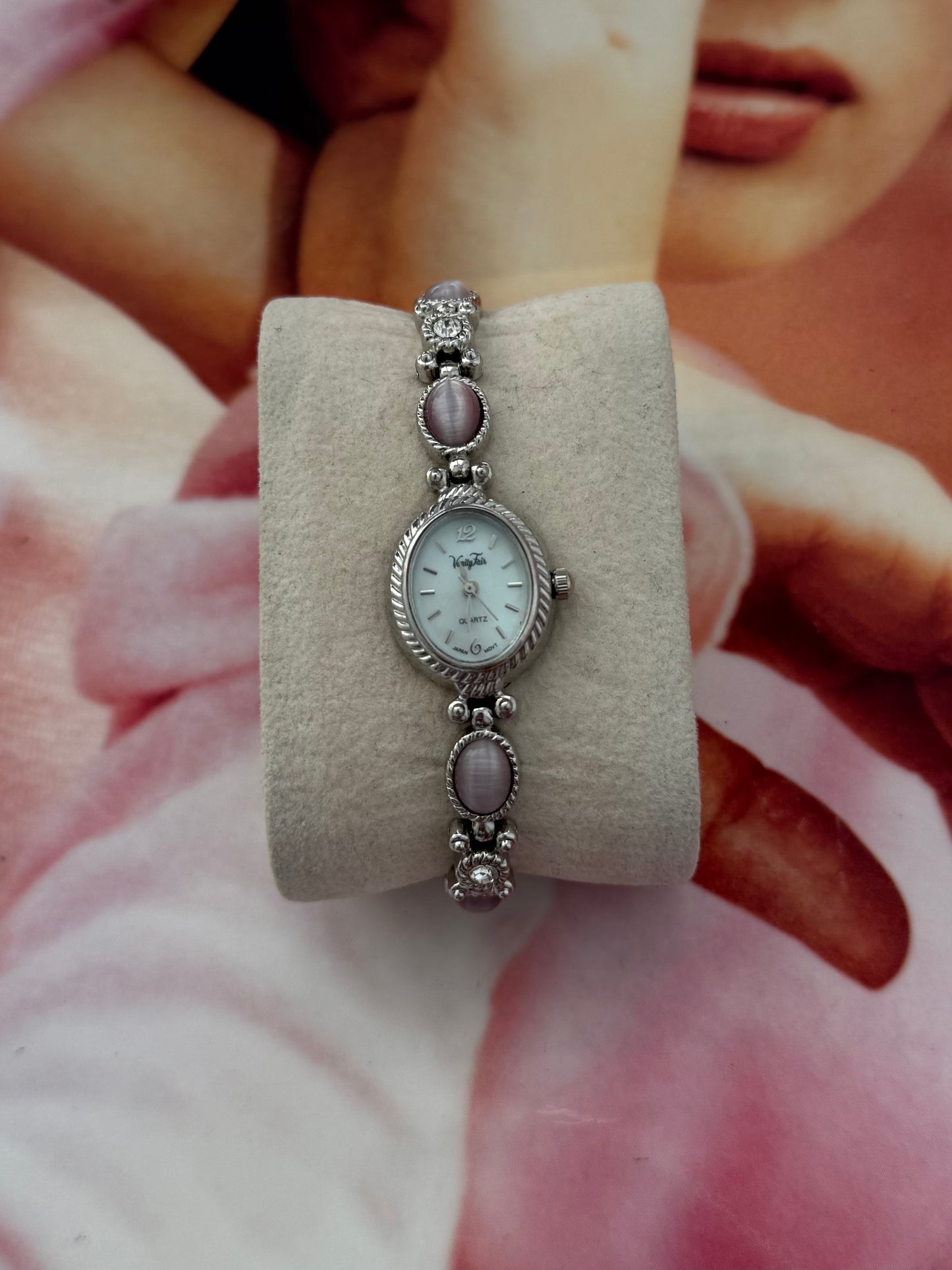 vintage vanity fair silver watch