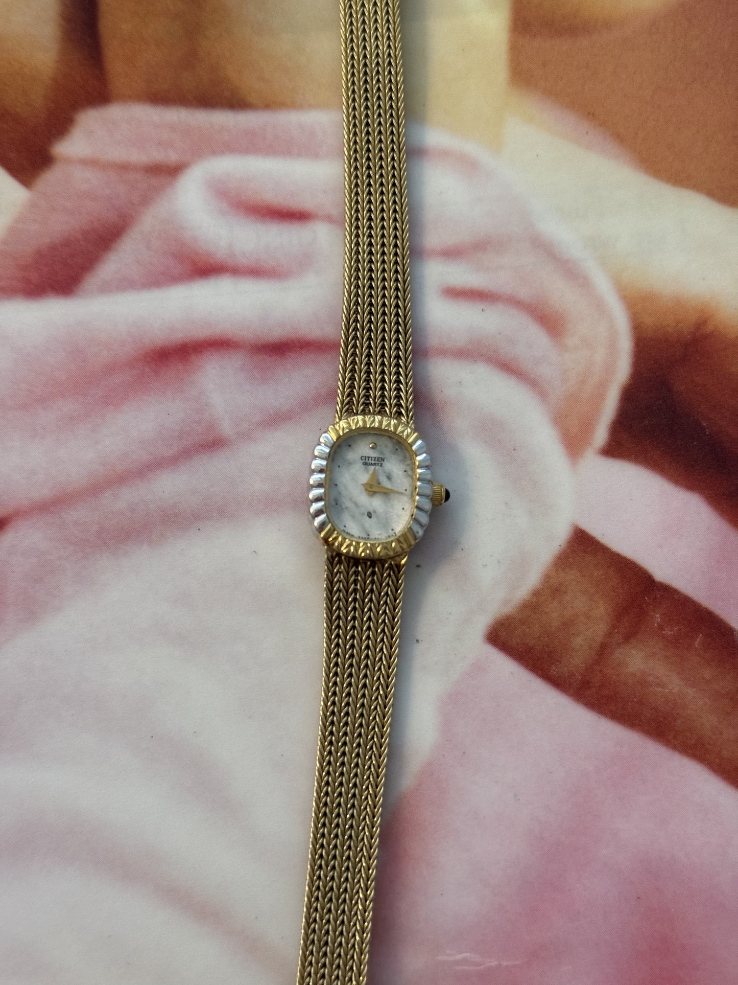 vintage citizen gold watch