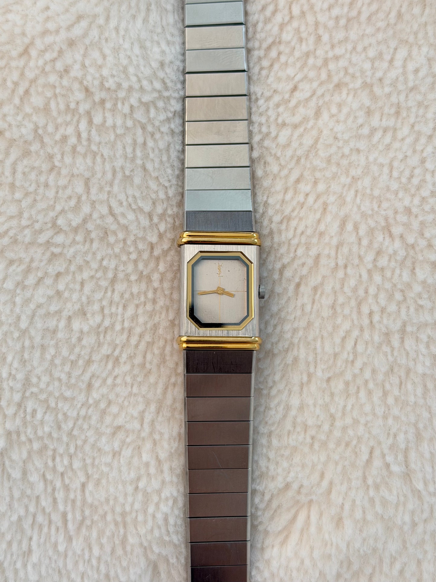 vintage 90's yves saint laurent two-tone "reverso"