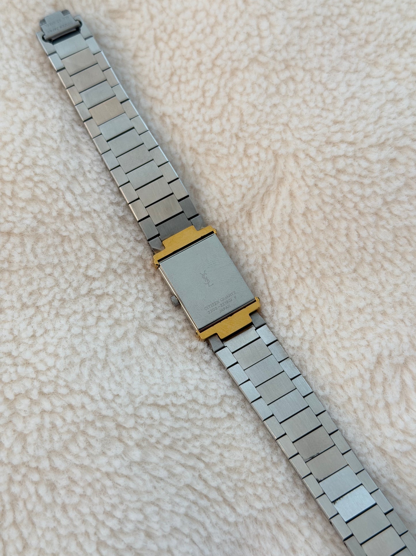 vintage 90's yves saint laurent two-tone "reverso"