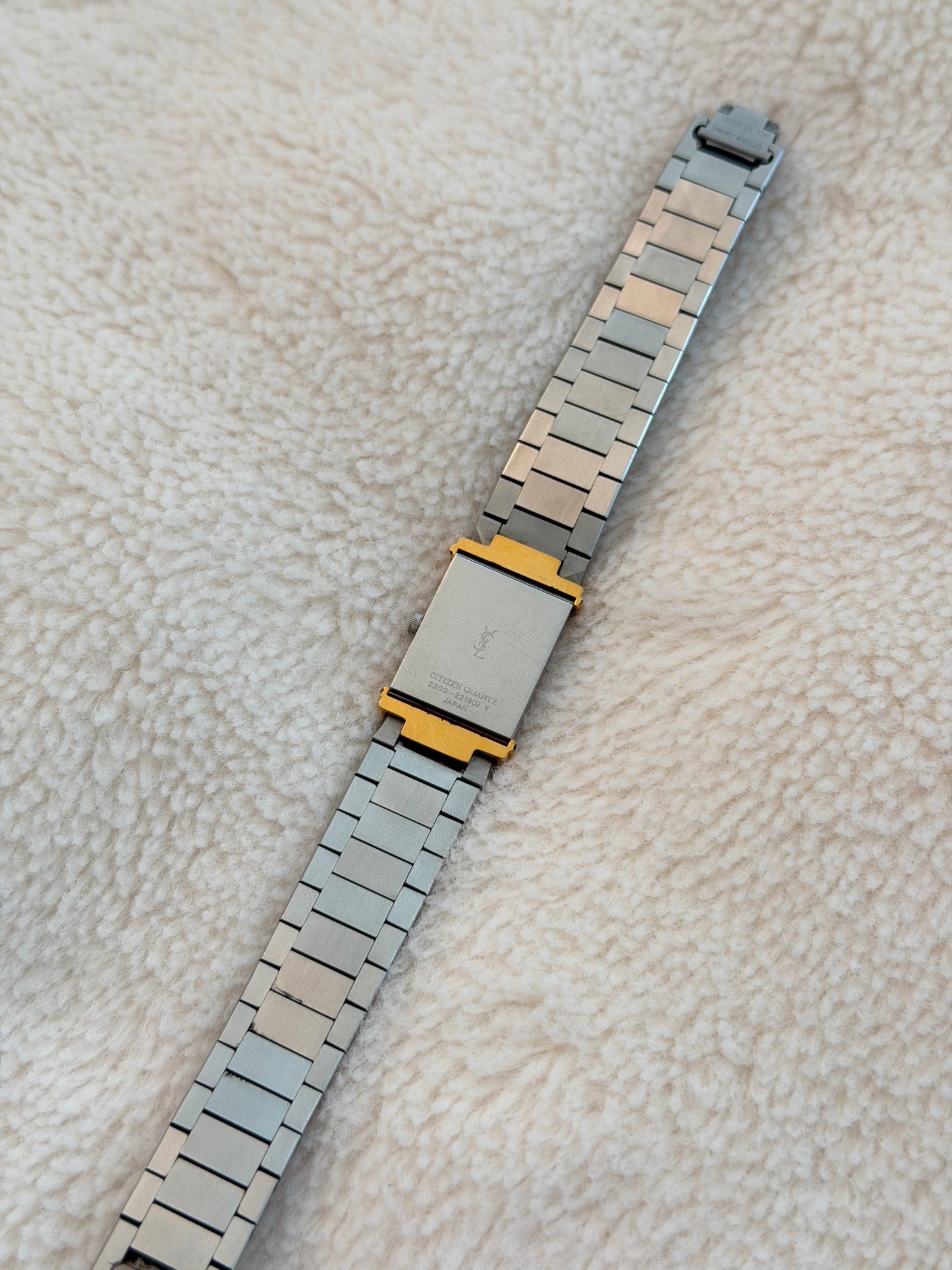 vintage 90's yves saint laurent two-tone "reverso"