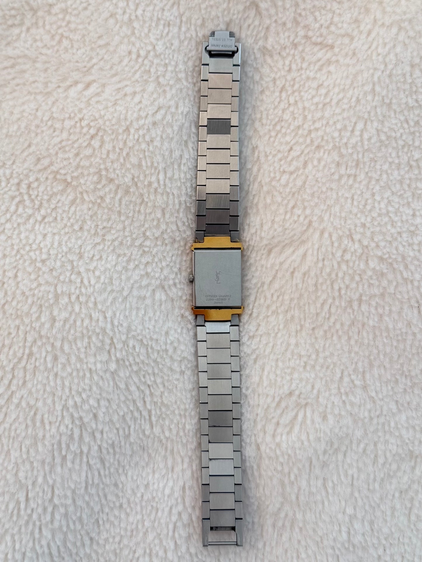 vintage 90's yves saint laurent two-tone "reverso"