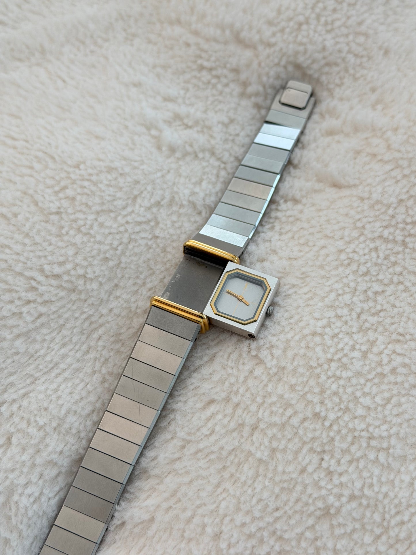 vintage 90's yves saint laurent two-tone "reverso"