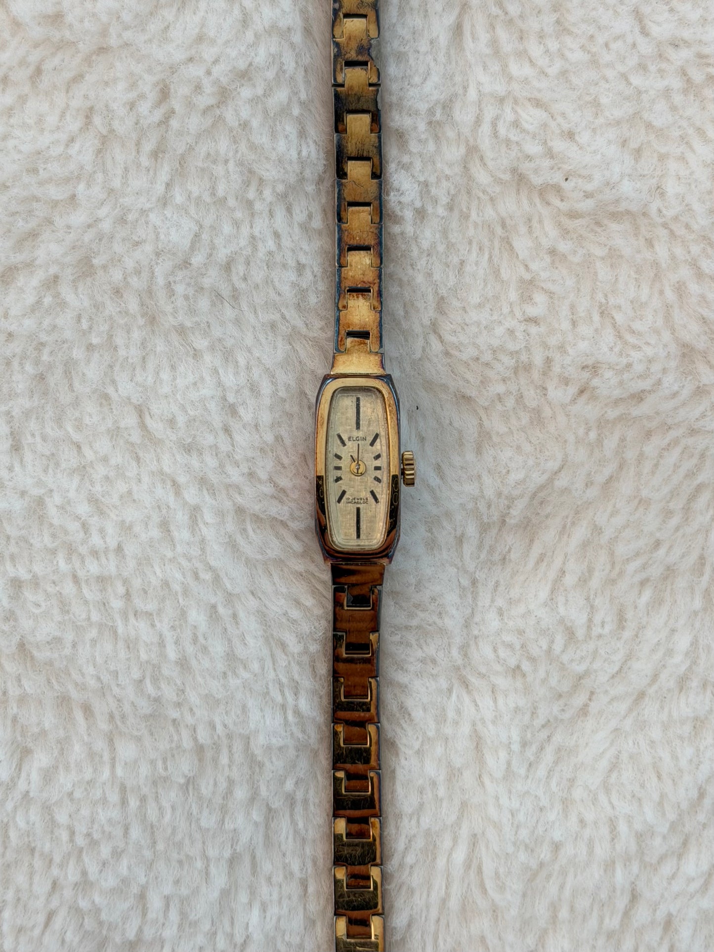vintage elgin gold watch
