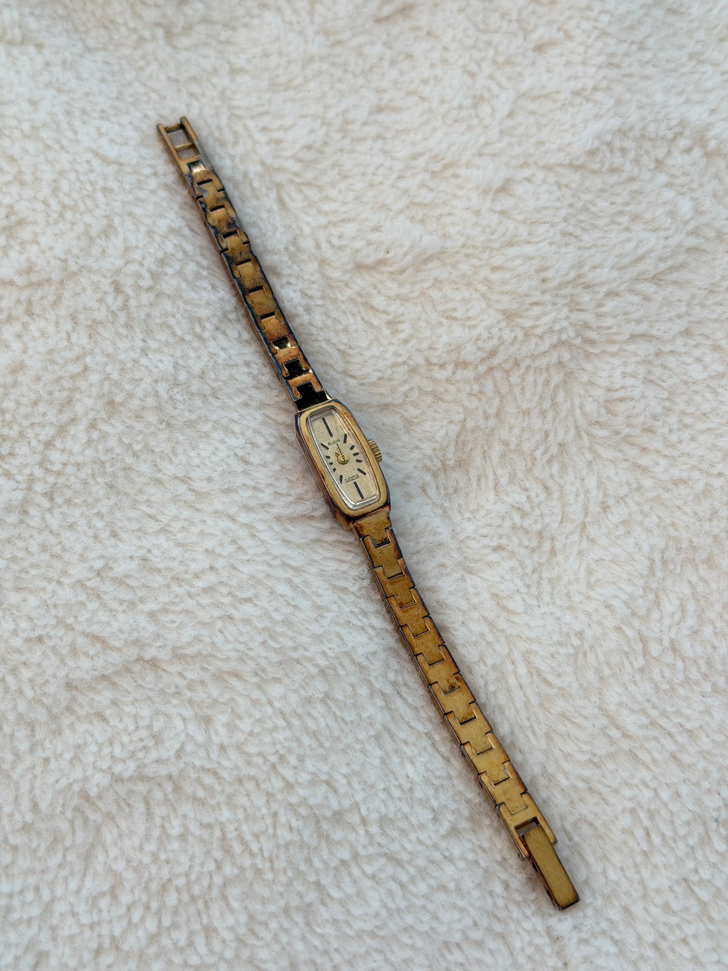 vintage elgin gold watch