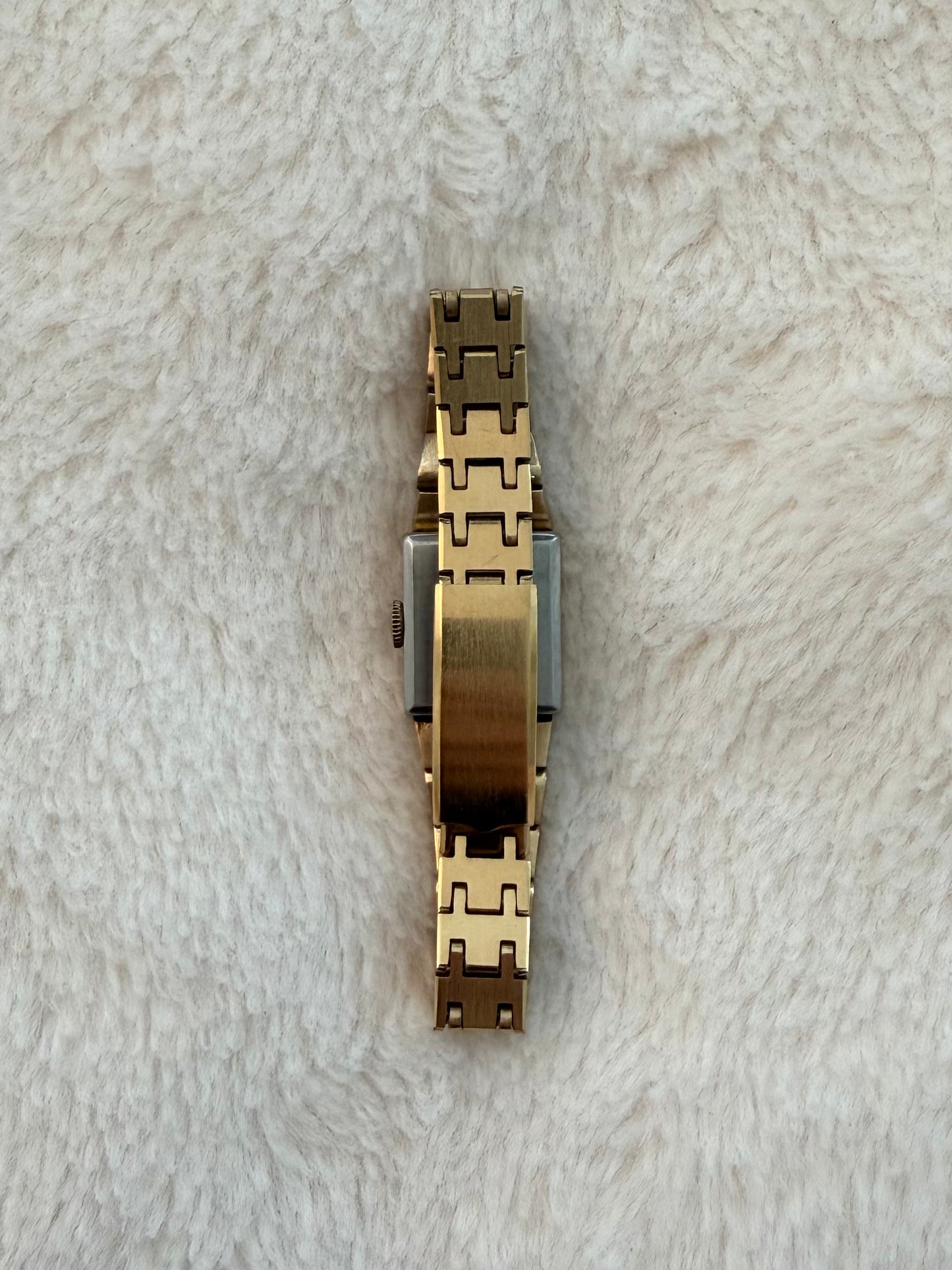 vintage gruen gold watch