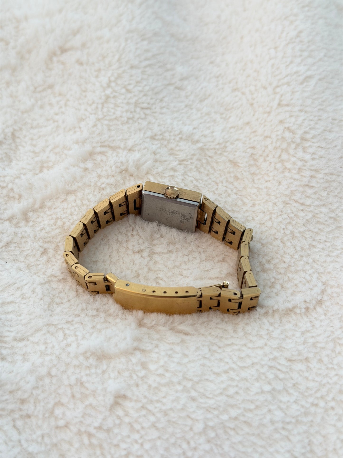 vintage gruen gold watch